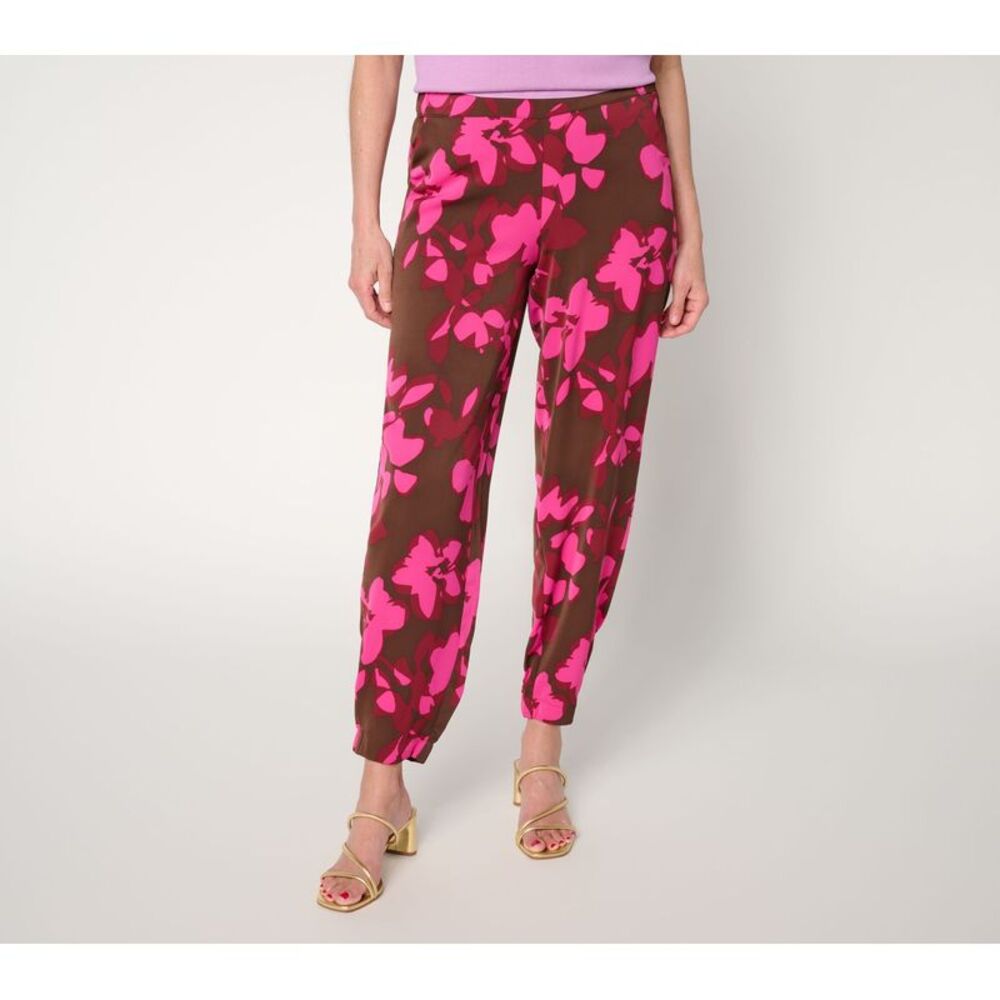 Carla Rockmore Collection Women's Petite Pants P2XS Pull-On Ballet Combo